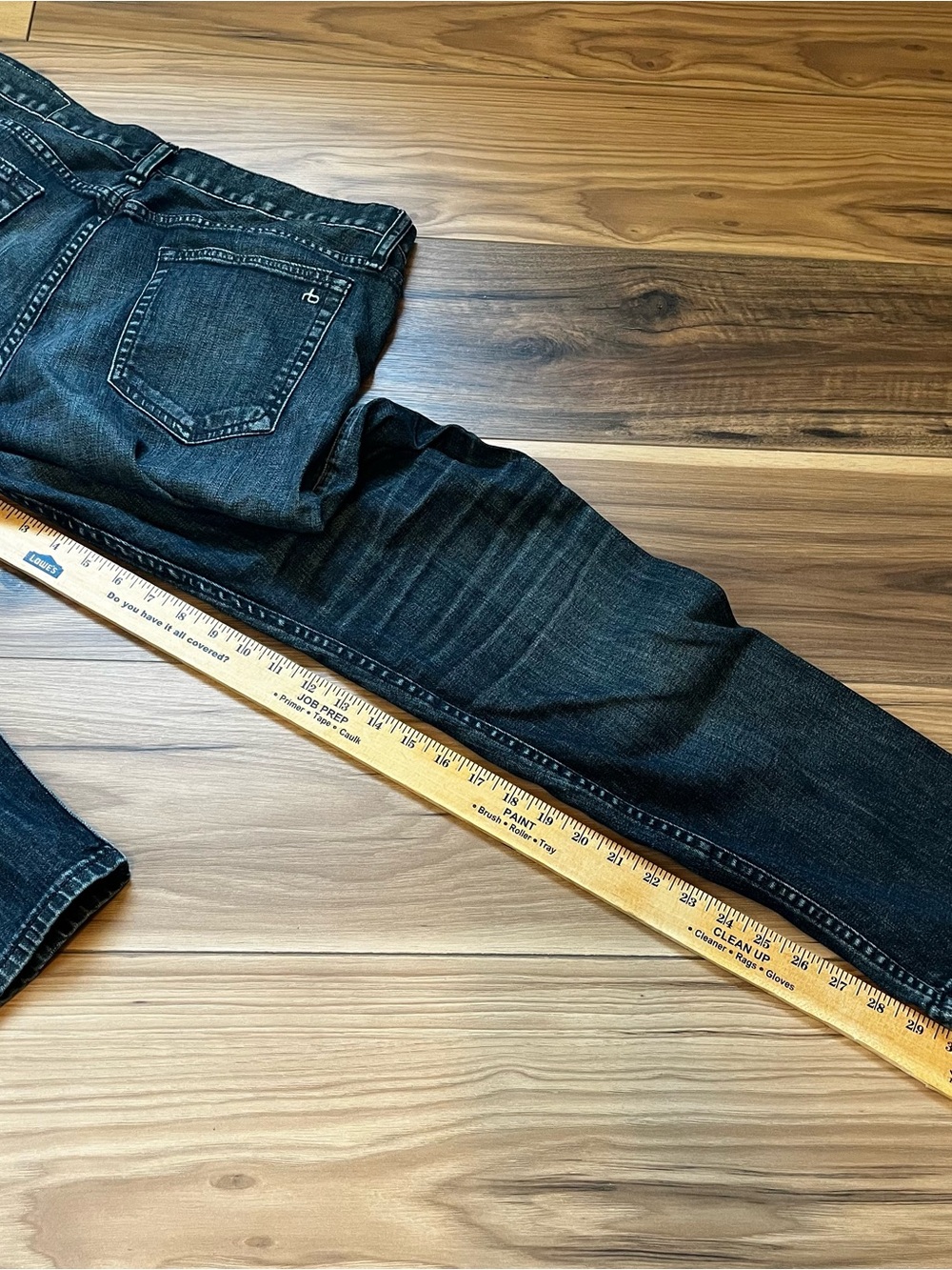 Rag & Bone Fit 2 Slim Dark Wash Color Ainsley Men’s Size 34x30 - Picture 7 of 11